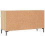 Schuhbank aus Holzwerkstoff Sonoma-Eiche 102x35x55 cm von vidaXL, Schuhregale und Schuhorganisatoren - Ref: Foro24-829743, Pr...