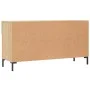 Schuhbank aus Holzwerkstoff Sonoma-Eiche 102x35x55 cm von vidaXL, Schuhregale und Schuhorganisatoren - Ref: Foro24-829743, Pr...