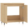 Armario de baño madera de ingeniería roble Sonoma 58x33x60 cm von vidaXL, Badezimmermöbel - Ref: Foro24-831575, Preis: 48,67 ...