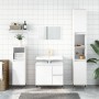 Glossy white plywood bathroom cabinet 65x33x60 cm by vidaXL, bathroom vanities - Ref: Foro24-831598, Price: 83,85 €, Discount: %