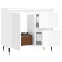 Glossy white plywood bathroom cabinet 65x33x60 cm by vidaXL, bathroom vanities - Ref: Foro24-831598, Price: 83,85 €, Discount: %