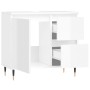 Glossy white plywood bathroom cabinet 65x33x60 cm by vidaXL, bathroom vanities - Ref: Foro24-831598, Price: 83,85 €, Discount: %