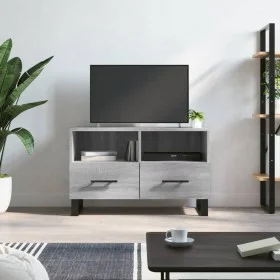 Sonoma graues Parkett TV-Möbel 80x36x50 cm von vidaXL, TV-Möbel - Ref: Foro24-829002, Preis: 52,25 €, Rabatt: %
