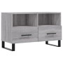 Sonoma graues Parkett TV-Möbel 80x36x50 cm von vidaXL, TV-Möbel - Ref: Foro24-829002, Preis: 52,71 €, Rabatt: %