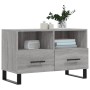Sonoma graues Parkett TV-Möbel 80x36x50 cm von vidaXL, TV-Möbel - Ref: Foro24-829002, Preis: 52,71 €, Rabatt: %