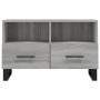 Sonoma graues Parkett TV-Möbel 80x36x50 cm von vidaXL, TV-Möbel - Ref: Foro24-829002, Preis: 52,71 €, Rabatt: %