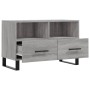 Sonoma graues Parkett TV-Möbel 80x36x50 cm von vidaXL, TV-Möbel - Ref: Foro24-829002, Preis: 52,71 €, Rabatt: %
