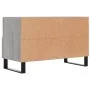 Sonoma graues Parkett TV-Möbel 80x36x50 cm von vidaXL, TV-Möbel - Ref: Foro24-829002, Preis: 52,25 €, Rabatt: %