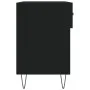 Banco zapatero madera de ingeniería negro 102x35x55 cm de vidaXL, Zapateros y organizadores de calzado - Ref: Foro24-829733, ...