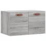 Armario de pared madera de ingeniería gris Sonoma 60x36,5x35 cm de vidaXL, Taquillas y armarios de almacenamiento - Ref: Foro...