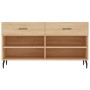 Sonoma Schuhbank aus Eichenholz 102x35x55 cm von vidaXL, Schuhregale und Schuhorganisatoren - Ref: Foro24-829759, Preis: 58,0...