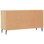 Engineered wood shoe bench in Sonoma oak, 102x35x55 cm. by vidaXL, Shoe racks and shoe organizers - Ref: Foro24-829759, Price...