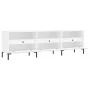 Sperrholz TV-Möbel weiß 150x30x44,5 cm von vidaXL, TV-Möbel - Ref: Foro24-831284, Preis: 76,87 €, Rabatt: %