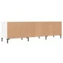 Sperrholz TV-Möbel weiß 150x30x44,5 cm von vidaXL, TV-Möbel - Ref: Foro24-831284, Preis: 76,87 €, Rabatt: %