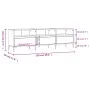 Sperrholz TV-Möbel weiß 150x30x44,5 cm von vidaXL, TV-Möbel - Ref: Foro24-831284, Preis: 76,87 €, Rabatt: %