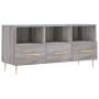 Mueble de TV madera de ingeniería gris Sonoma 102x36x50 cm de vidaXL, Muebles TV - Ref: Foro24-829026, Precio: 59,68 €, Descu...