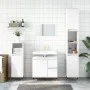 Armario de baño madera contrachapada blanco 65x33x60 cm de vidaXL, Tocadores de baño - Ref: Foro24-831596, Precio: 69,64 €, D...
