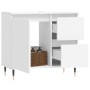 White plywood bathroom cabinet 65x33x60 cm by vidaXL, bathroom vanities - Ref: Foro24-831596, Price: 70,75 €, Discount: %