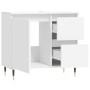 White plywood bathroom cabinet 65x33x60 cm by vidaXL, bathroom vanities - Ref: Foro24-831596, Price: 70,75 €, Discount: %
