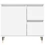 Armario de baño madera contrachapada blanco 65x33x60 cm de vidaXL, Tocadores de baño - Ref: Foro24-831596, Precio: 69,64 €, D...