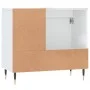 Armario de baño madera contrachapada blanco 65x33x60 cm de vidaXL, Tocadores de baño - Ref: Foro24-831596, Precio: 69,64 €, D...