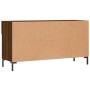 Shoe bench engineered wood oak brown 102x35x55 cm by vidaXL, Shoe racks and shoe organizers - Ref: Foro24-829747, Price: 60,3...