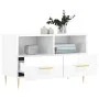 Glänzend weißer Sperrholz-TV-Schrank 80x36x50 cm von vidaXL, TV-Möbel - Ref: Foro24-828958, Preis: 47,84 €, Rabatt: %