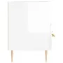 Glänzend weißer Sperrholz-TV-Schrank 80x36x50 cm von vidaXL, TV-Möbel - Ref: Foro24-828958, Preis: 47,84 €, Rabatt: %