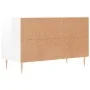 Glänzend weißer Sperrholz-TV-Schrank 80x36x50 cm von vidaXL, TV-Möbel - Ref: Foro24-828958, Preis: 47,84 €, Rabatt: %