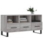 Sonoma grauer TV-Schrank aus Holzwerkstoff, 102 x 36 x 50 cm von vidaXL, TV-Möbel - Ref: Foro24-829066, Preis: 85,38 €, Rabat...