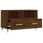 TV-Möbel Sperrholz Eiche braun 80x36x50 cm von vidaXL, TV-Möbel - Ref: Foro24-828955, Preis: 53,86 €, Rabatt: %