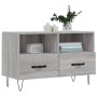 Sonoma grauer TV-Schrank aus Holzwerkstoff, 80 x 36 x 50 cm von vidaXL, TV-Möbel - Ref: Foro24-828970, Preis: 47,72 €, Rabatt: %