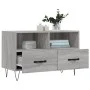 Sonoma gray engineered wood TV cabinet 80x36x50 cm by vidaXL, TV Furniture - Ref: Foro24-828970, Price: 47,31 €, Discount: %