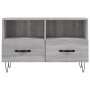 Sonoma grauer TV-Schrank aus Holzwerkstoff, 80 x 36 x 50 cm von vidaXL, TV-Möbel - Ref: Foro24-828970, Preis: 47,72 €, Rabatt: %