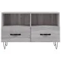 Sonoma gray engineered wood TV cabinet 80x36x50 cm by vidaXL, TV Furniture - Ref: Foro24-828970, Price: 47,31 €, Discount: %