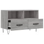 Sonoma grauer TV-Schrank aus Holzwerkstoff, 80 x 36 x 50 cm von vidaXL, TV-Möbel - Ref: Foro24-828970, Preis: 47,72 €, Rabatt: %