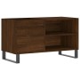 Scheibenmöbel aus brauner Eiche 85x38x48 cm von vidaXL, CD- und DVD-Speicher - Ref: Foro24-831715, Preis: 56,25 €, Rabatt: %