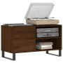 Engineered wood record cabinet in brown oak, 85x38x48 cm by vidaXL, CD and DVD storage - Ref: Foro24-831715, Price: 58,87 €, ...