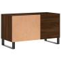 Scheibenmöbel aus brauner Eiche 85x38x48 cm von vidaXL, CD- und DVD-Speicher - Ref: Foro24-831715, Preis: 56,25 €, Rabatt: %