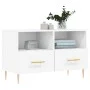 Weißer TV-Schrank aus Sperrholz, 80 x 36 x 50 cm von vidaXL, TV-Möbel - Ref: Foro24-828956, Preis: 52,42 €, Rabatt: %