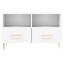 Mueble para TV madera contrachapada blanco 80x36x50 cm de vidaXL, Muebles TV - Ref: Foro24-828956, Precio: 52,88 €, Descuento: %