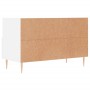 Mueble para TV madera contrachapada blanco 80x36x50 cm