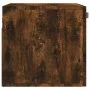 Armario de pared madera ingeniería roble ahumado 60x36,5x35 cm de vidaXL, Taquillas y armarios de almacenamiento - Ref: Foro2...