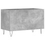Concrete gray plywood disc cabinet 74.5x38x48 cm by vidaXL, CD and DVD storage - Ref: Foro24-831728, Price: 35,59 €, Discount: %