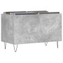 Plattenschrank aus betongrauem Sperrholz, 74,5 x 38 x 48 cm von vidaXL, CD- und DVD-Speicher - Ref: Foro24-831728, Preis: 35,...