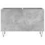 Concrete gray plywood disc cabinet 74.5x38x48 cm by vidaXL, CD and DVD storage - Ref: Foro24-831728, Price: 35,27 €, Discount: %