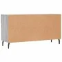 Sonoma graue Schuhbank aus Holzwerkstoff, 102 x 35 x 55 cm von vidaXL, Schuhregale und Schuhorganisatoren - Ref: Foro24-82976...