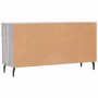 Sonoma gray engineered wood shoe bench 102x35x55 cm by vidaXL, Shoe racks and shoe organizers - Ref: Foro24-829762, Price: 59...