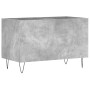 Plattenschrank aus betongrauem Sperrholz, 74,5 x 38 x 48 cm von vidaXL, CD- und DVD-Speicher - Ref: Foro24-831728, Preis: 35,...
