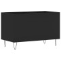 Schwarzer Plattenschrank aus Sperrholz, 74,5 x 38 x 48 cm von vidaXL, CD- und DVD-Speicher - Ref: Foro24-831725, Preis: 37,15...